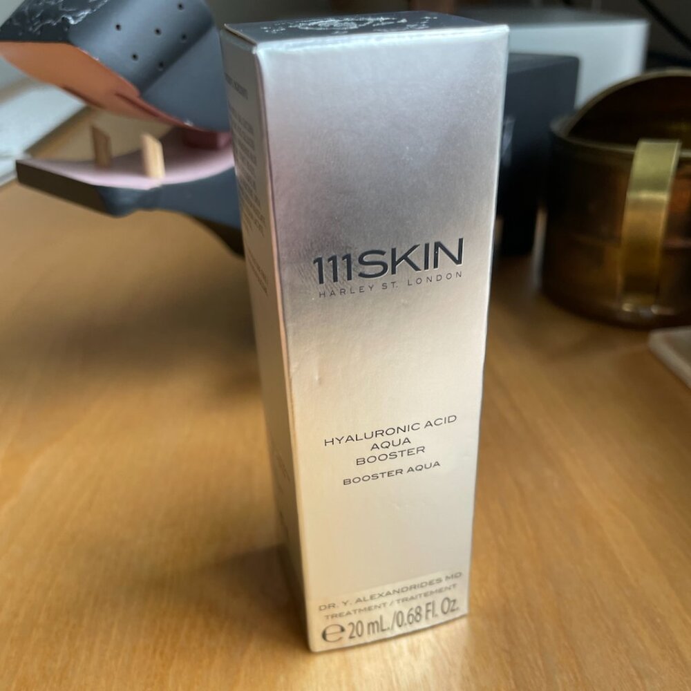 111SKIN Harley St. London HYALURONIC ACID AQUA BOOSTER FACE FACIAL 20mL MRSP$135